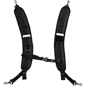 Bassdash Backpack Straps Replacement Adjustable Padded Shoulder Straps for Backpack Dry Bag Black