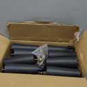 TURSTIN 16 Pack 6 Inch Plastic Furniture Legs with M8 T-Nuts Screws Tapered Sofa Couch and Chair Legs Replacement Furniture Legs for DIY Projects Sofas Coffee Tables Dressers Beds