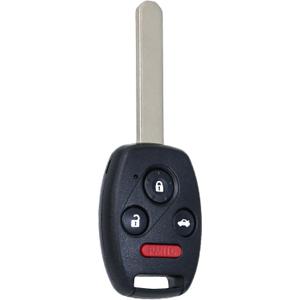 Key Fob Fits for Honda Accord 2008 2009 2010 2011 2012 (Sedan Only) / Pilot 2009- 2013 2014 2015 KR55WK49308 Remote Control Head Key Replacement 35118-TA0-A00 ID46