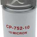 Spin-On Hydraulic Oil Filter Assembly 10 Micron with 3/4" NPT, Hydraulic Return Line Filter Housing for Petroleum-Based Fluids, 20 GPM, 200 PSI, Model 221006 Kit