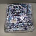 6 Pack 0.7mm Thicker Pool Cover Water Bags Winter Water Tubes 8 ft PVC Pool Cover Weights Printed Pattern Heavy Duty 3 Layer Composite Material for Inground Swimming Winter Winterizing