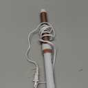 Conair Double Ceramic 1-Inch Curling Iron, 1-inch barrel produces classic curls  for use on short, medium, and long hair (White)