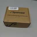 Sportneer Bike Lock: 5 Digit Combination High Security Anti Theft Bike Chain Lock - 3.2/3.6/4ft Heavy Duty Keyless Bicycle Lock for Bike, Motorcycle, Scooter, Door & Gate - 4/6mm Thick, Easy to Use (Black)