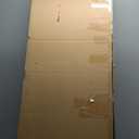 Extra Long Desk with Bookshelf - Wooden Home Office Work Study Table, Writing Computer Workstation with Storage Shelf in Wanut, 47" Wx16 Dx30 H (Walnut)