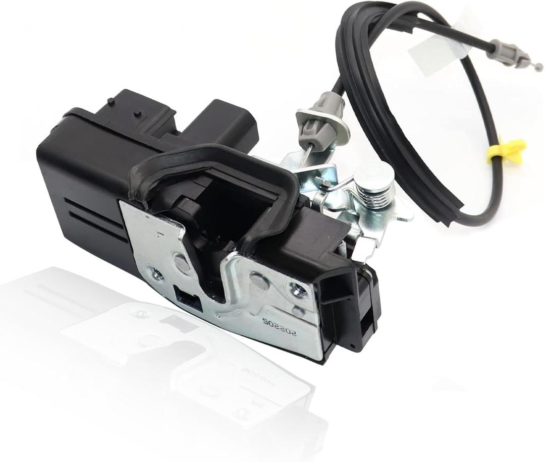 Door Latch Lock Actuator Front Left Driver Compatible With Cadillac CTS Base 2008-2014 Sedan, Wagon, Without Keyhole #22922943 15269872 19210210 20922217 22791011 25831217 25876536 931394 DLA1119