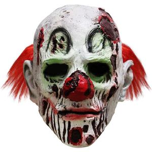 longpo Halloween Scary Evil Clown Mask Horror Face Zombie Costume