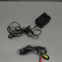 AC Power Supply + Audio Video RCA AV Cable Adapter Cord To External TV Screen Monitor For Super Nintendo SNES Nes Genesis 1 Systems Game Console Bundle Set