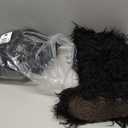 Valpeak Faux Fur Tall Furry Boots for Womens,Long Winter Boots for Girls,Mongolian Fluffy Boots for Kids Fuzzy Knee-High Boots (9 Wide, Black-2)