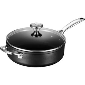 Le Creuset Toughened Nonstick PRO Saute Pan With Glass Lid, 4.25 qt.