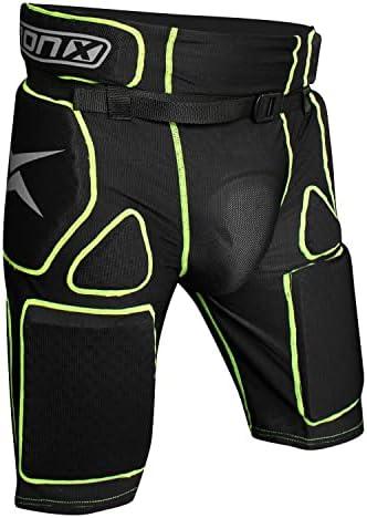 TronX Stryker Senior Adult Junior Youth Inline Roller Hockey Girdles with Cup, L/XL