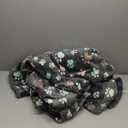 Luciphia Waterproof Pet Blankets for Couch Sofa Bed Cover Cat Liquid Pee Proof Washable Soft Fluffy Large Dog Blanket Reversible Furniture Protection Puppy Grey Paw Thicken Small40" x 28"