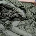 Litanika Olive Green King Size Comforter Set, 3 Pieces Tufted Boho Farmhouse Bedding Comforter Sets, Lightweight Fluffy Comforter Bed Set for All Season (104x90In Comforter and 2 Pillowcases)