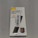 Hidden Camera Detector, GPS Tracker Detector & Listening Device Detector, 2-in-1 Camera Detector with LED Light for Bathroom, RF Detector for Hotels, Home, Office, 5 Levels Sensitivity