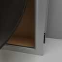 3-Flaps Insulated Dog Door for Wall, Rust Proof Aluminum Alloy Large Doggy Door, Heavy Duty Pet Door with Dual Lock, Extreme Weather Doggie Door for Interior Exterior Wall, Pets Up to 110LB