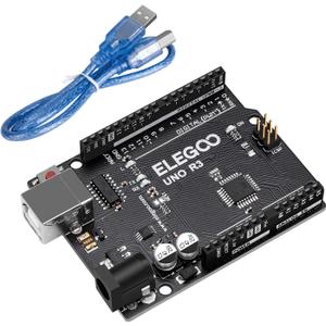 ELEGOO UNO R3 Controller Board ATmega328P with USB Cable Compatible with Arduino IDE