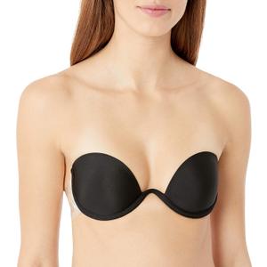 Maidenform Women's Combo Wing Bra (4, Black)