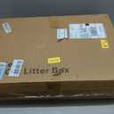 Stainless Steel Litter Box with Lid | XL Enclosed Covered Cat Litter Box