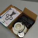 Mxmoonant 350ml/H Ultrasonic Mist Maker Fogger Metal Atomizer with Removable Splash Guard for Water Fountain Pond Pot Rockery Sink