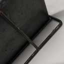 Sponge Holder for Kitchen Sink,Stainless Steel Kitchen Sink Organizer with Auto Draining Tray,Countertop Sink Caddy for Sponge Holder Soap Brush Dispenser,Black-Large (Large(Self-Drainage))