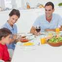 Plastic Folding Table, 5 FT Folding Table, Portable Tables for Dining Parties Card Picnic Camping