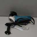 Power Angle Grinders, 7.5-Amp 4-1/2 inch Electric Grinder Power Tools, 1200W Power Electric Grinder Tools, Top Open/Off Button, Auxiliary Handle for Cutting, Grinding, Polishing and Rust Removal