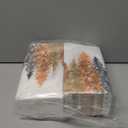 Seajan 200 Pcs Fall Tree Paper Guest Napkins Disposable Hand Towels for Bathroom Paper Disposable Guest Towels Napkins for Spring and Summer Wedding Bathroom Birthday Dinner Party