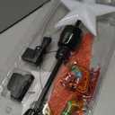 Mr. Christmas Santas Sleigh Animated Tree Topper with Banner,Red (8-Inch)