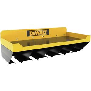 DEWALT Tool Organizer, Power Tool Storage Shelf, Hold up to 5 Tools, 100lb Capacity, DEWALT Workshop Storage System Compatible (DWST82822)