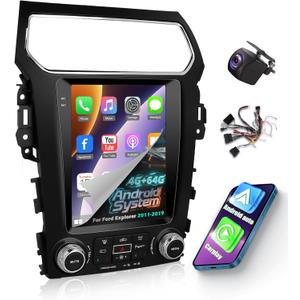 DSP, 4+64G Android Car Stereo for Ford Explorer 2011-2019, Carplay Audio