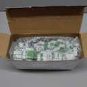 American Mahjong Sets 160 Mahjong Tiles Melamine Engraved Mah Jong Ideal for Home & Party Games(Animal Theme,Green)