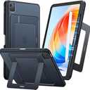 TORRAS for iPad Air 13 inch Case (M3 2025/ M2 2024), iPad Pro 12.9 Case (2022/2021), Ultra Stable Stand, Multiple Adjustable Viewing Angles, Slim Protective Kickstand with Pencil Holder, Black