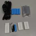 Lenink 1 to 3 AC Power Supply Adapter Kit with On/Off Switch for AA Battery, Replace 3 AA Battery