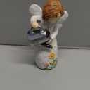 JFHEDY Gardening Gifts for Women, Angel Figurines Guardian Gifts for Women, New Home Gift Ideas, Sculpted Hand-Painted Figurine Angel Figurine