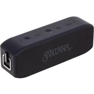 SANTANA BY CARLOS SANTANA Samba 40W High-Power Bluetooth Speaker with 48mm Drivers, Isolated Subwoofer, IP67 Waterproof, True Wireless Surround Sound, 20+ Hours Battery Life (Samba, Single Pack)