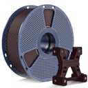 PETG Filament 1.75mm Dark Brown Color, Ultra Tough, Heat Optimized, Odorless, 1kg(2.2lbs) SUNLU PETG 3D Printer Filament, Dimensional Accuracy +/- 0.02mm, Roasted Chestnut