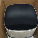 OLIXIS Air Fryer 6 Quart with Window Square Air Fryer 12-in-1 Air Fry, Roast, Reheat, Dehydrate, Bake, Steam, Fries, Custard, Chicken, Wings, Sea Food, Vegetabels,400F, White (Beige)