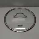 VEDNHOL Titanium Pan, 12 Inch Pure Titanium Hammered Pro frying pan with Lid, NonToxic Skillet for Cooking, PFAS/PFOA/PTFE Free Cookware, Dishwasher&Oven Safe, Kitchen Induction Compatible, 12in w/lid, Titanium