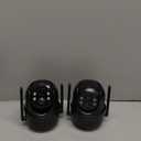 GALAYOU 2K Cameras for Home Security-2.4G WiFi Outdoor Camera Wireless Solar/Battery Powered, 360 PTZ Color Night Vision, PIR Detection, SD/Cloud Storage, Waterproof, Work with Alexa, R1 2P Black