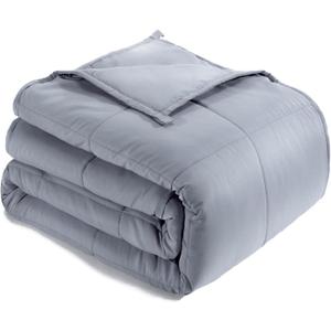 Lofus Weighted Blanket for Adults 12 lbs 60"x 80" Queen Size, Breathable All-Season Weighted Heavy Blankets, Soft Microfiber with Premium Glass Beads for Sleeping, Grey