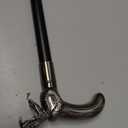 Walking Cane for Men & Women & Seniors - 36.5 Inch Heavy Duty 500+ lbs Capacity, Snake Ergonomic Handle, Decorative & Ornate Design, Gothic & Goth Elegant Artistry, Metal Cane