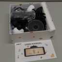 IIWEY Baby Car Camera for 2 Kids  7.2 Ultrawide Split-Screen Monitor with Dual 1080P HD Car Seat Cameras, Cute Replaceable Cat Covers, Night Vision, Type-C Power, Easy Install for Twins or Siblings