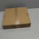 White Lamp Shades Set of 2, Medium Drum Lamp Shade 13"Top x 13"Bottom x 10"High(Spider), Lampshades Replacement for Table Lamps Floor Lamps, Natural Linen Hand Crafted, Easy Assembly Required