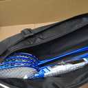 HIRALIY Badminton Rackets Set for Backyards, Badminton Set, Includ 2/4 Rackets, 6/12 Birdies, 1 Carrying Bag, Outdoor Game for Adult Family Beginner, 26.38 X 7.67inch