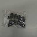 Toe Spacers for Women and Men, Toe Separators for Pedicure, Bunion Corrector, Hammer Toe Straightener, Plantar Fasciitis, Toe Spreaders for Foot Pain Relief and Foot Health. (2, Black)