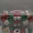 Sea Team 80-Pack Assorted Shatterproof Christmas Ball Ornaments Set Decorative Baubles Pendants with Reusable Hand-held Gift Package for Xmas Tree (Elf)