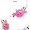 Interactive Dog Toy, [Newly Upgraded] Moving Dog Toy, Keeps Them Busy Nonstop, Bouncing Dog Toy, Squeaky Rolling Ball, Durable Material, Suitable for Small to Medium-Large Dogs.