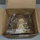 Acellegic 3 Pack Gold Metal Salad Bowls 6.8 Inch Stainless Steel Hammered Salad Mixing Bowls for Kitchen Cooking Fruit Soup Snacks Cereal Dessert Party Decorative