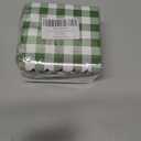 Green Gingham Napkins Disposable Cocktail: 120PCS Checkered Square Paper 9.8x9.8 Inch For Table Decorations & Dinner Party