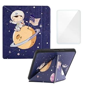 Case Compatible with 8" Kobo Forma(Model N782, 2018 Release Version), Includes a Screen Protector - Premium PU Leather Cover with Auto Sleep/ Wake