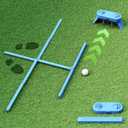 Geyo Golf Alignment Sticks for Beginners, Entry-Level Foldable Golf Training Aids for Stance Correction, Aiming, Putting, Swing Practice, Suitable for Indoor & Outdoor, Use by Men and Women